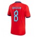 Maillot de foot Angleterre Jordan Henderson #8 Extérieur vêtements Monde 2022 Manches Courtes